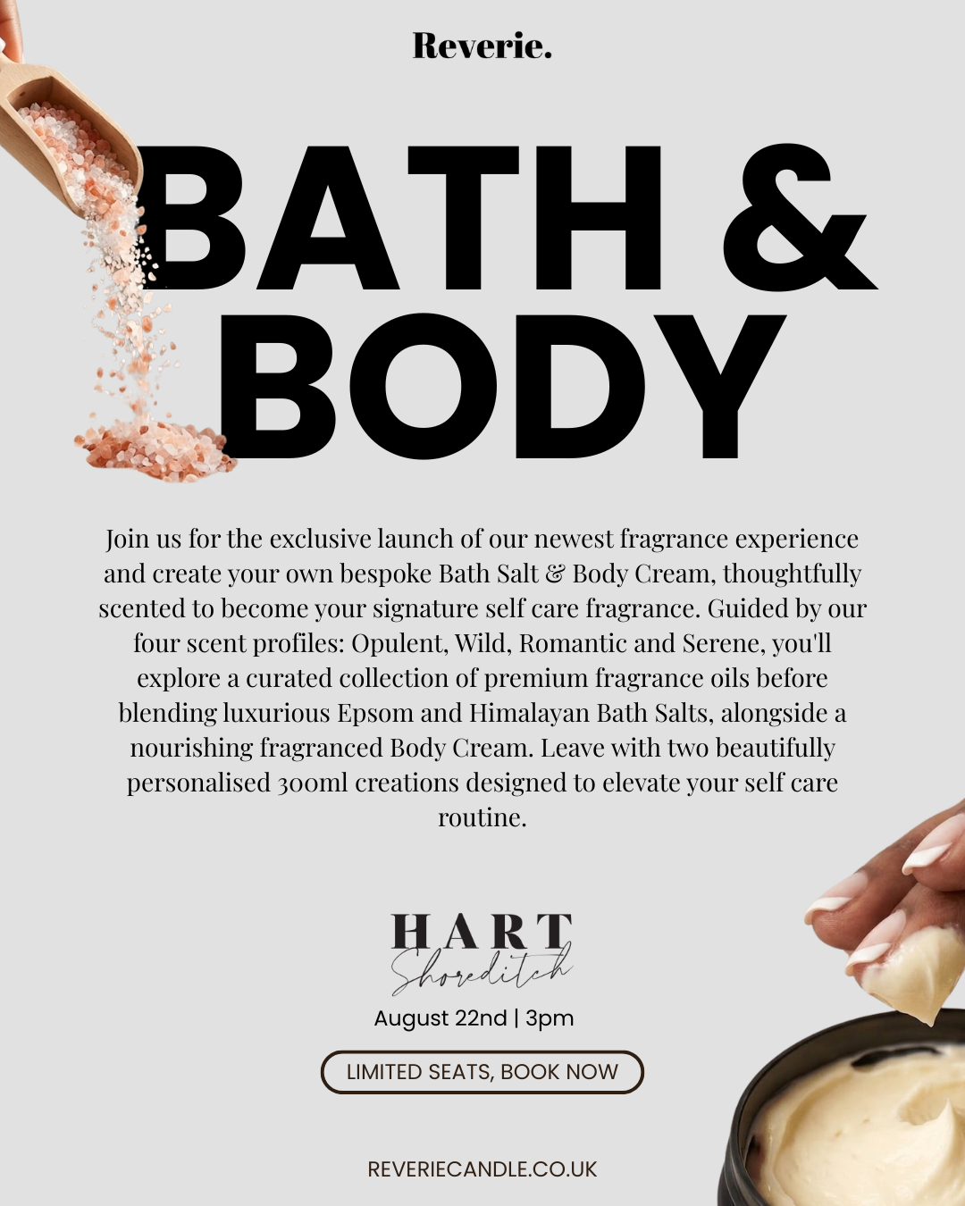 Bath & Body Fragrance Experience | London | August 22nd