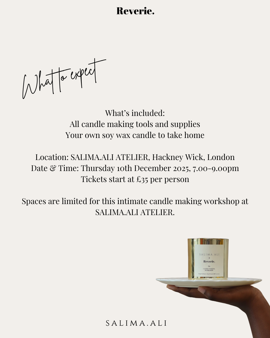 Candle Making Workshop