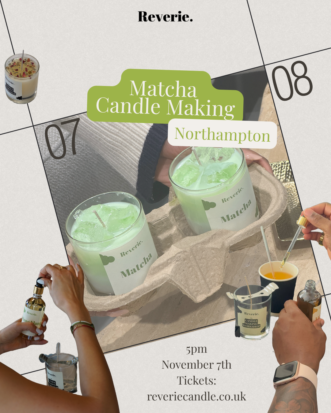 Matcha Candle Making Workshop