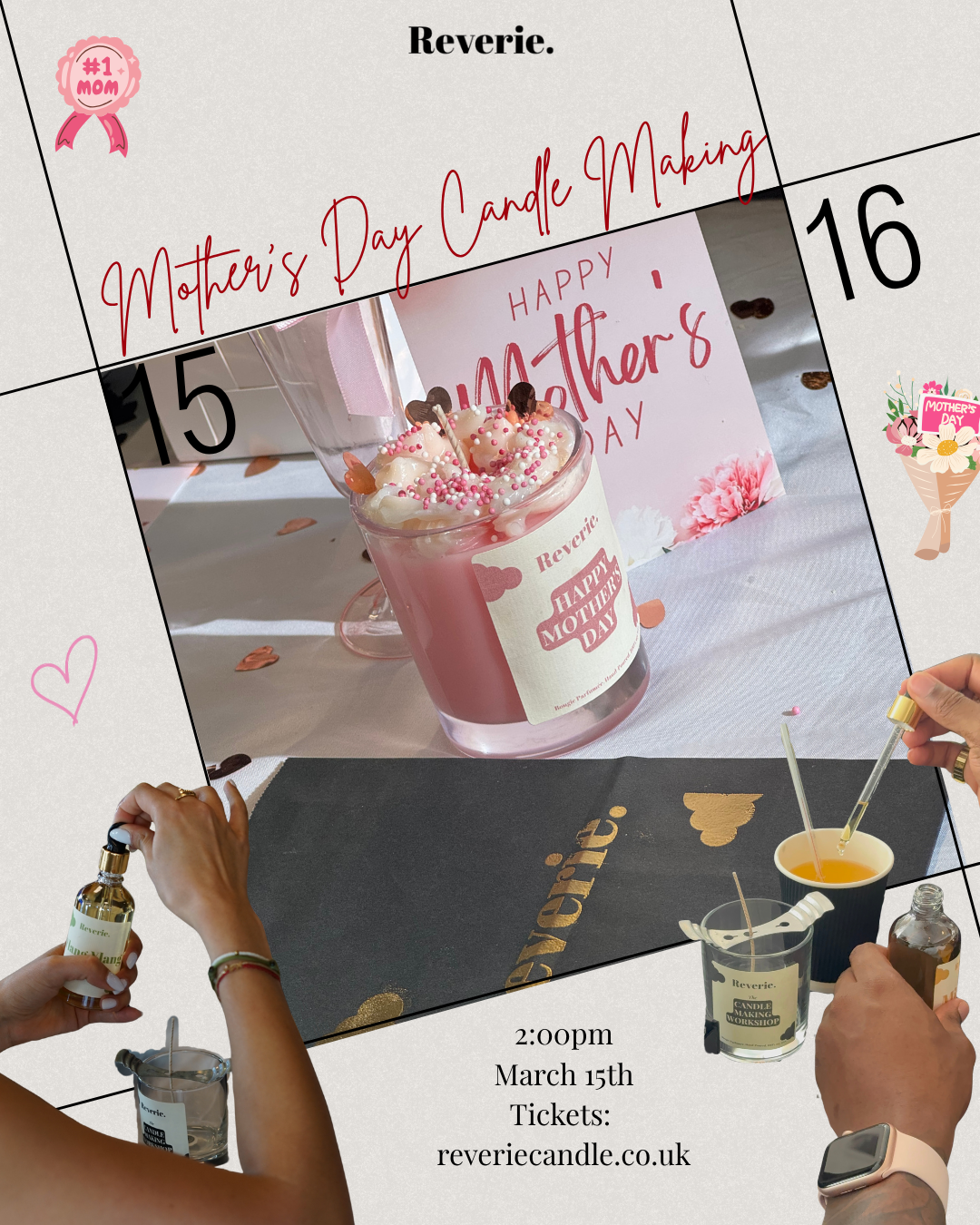 Mother's Day Candle Making Workshop