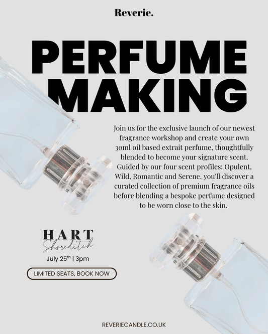 Perfume Making Workshop | London | July 25th