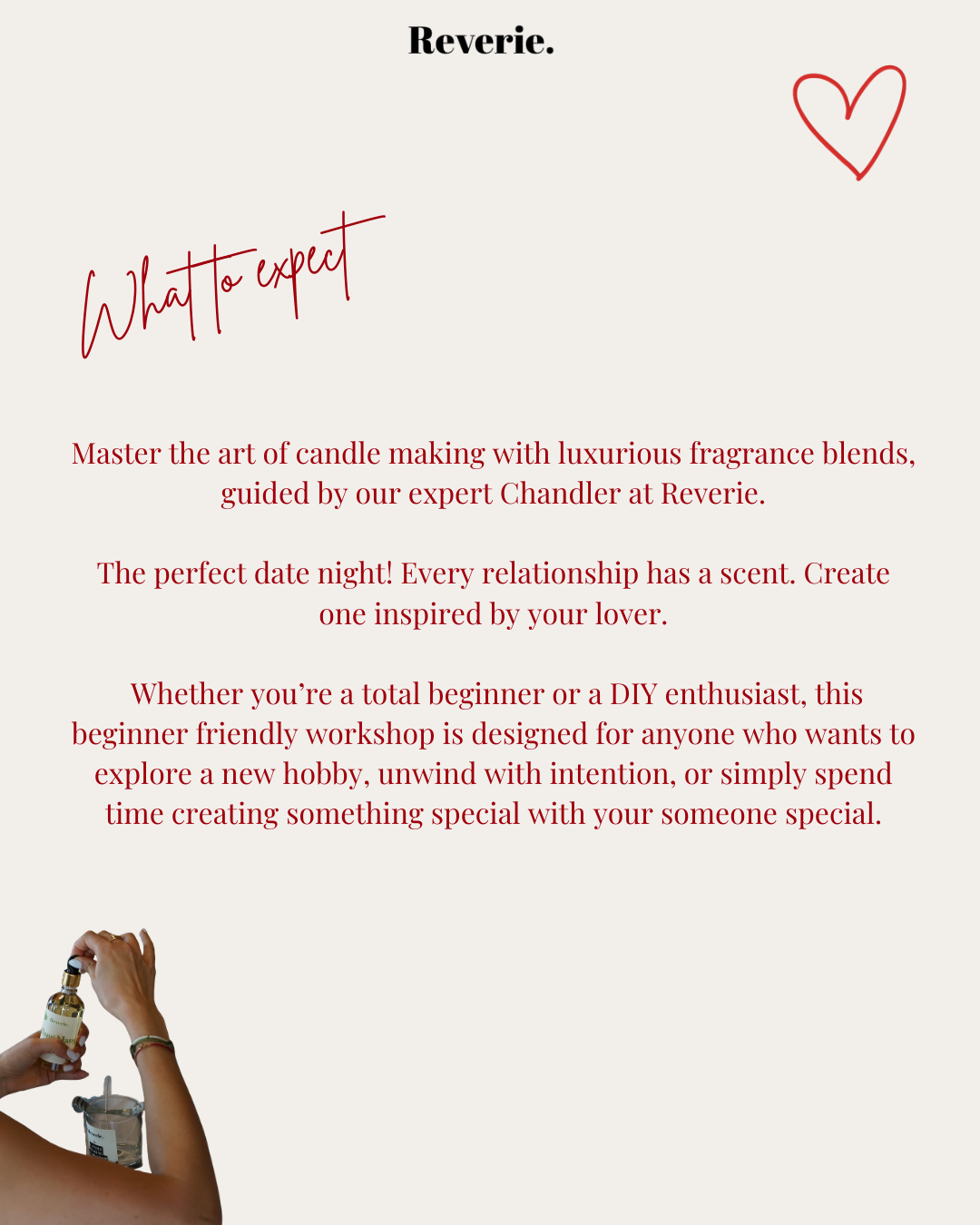 Valentine's Day Candle Making Workshop
