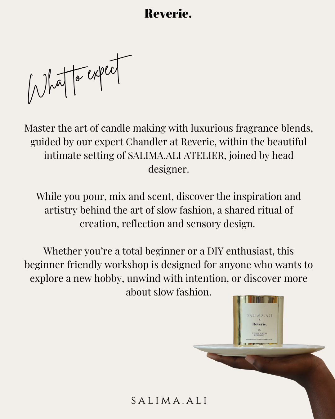 Candle Making Workshop