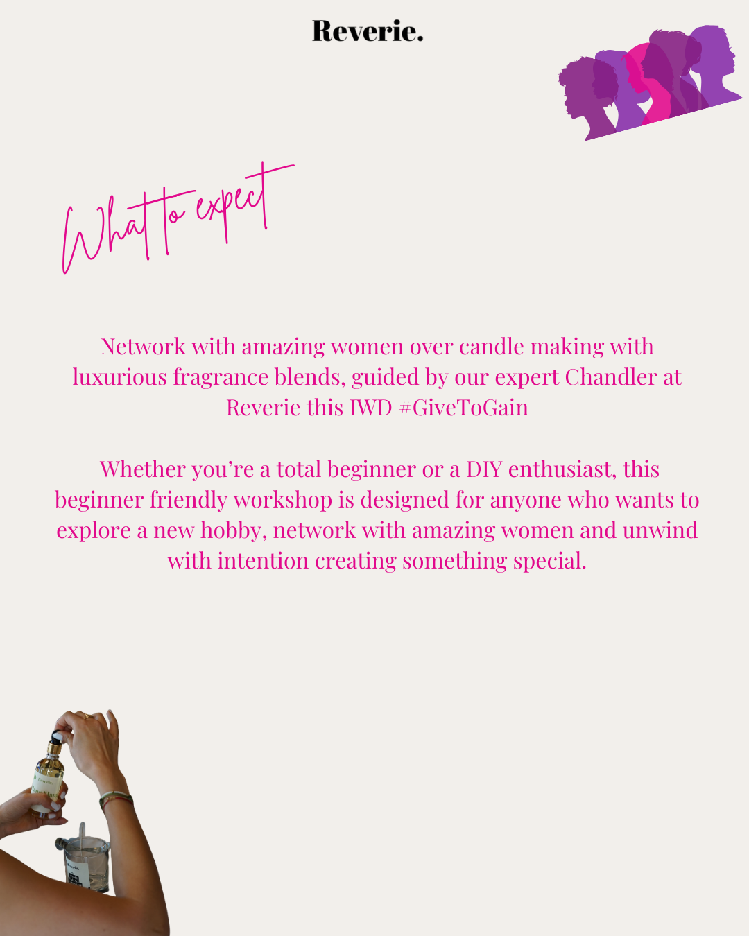 International Women's Day Candle Making Workshop