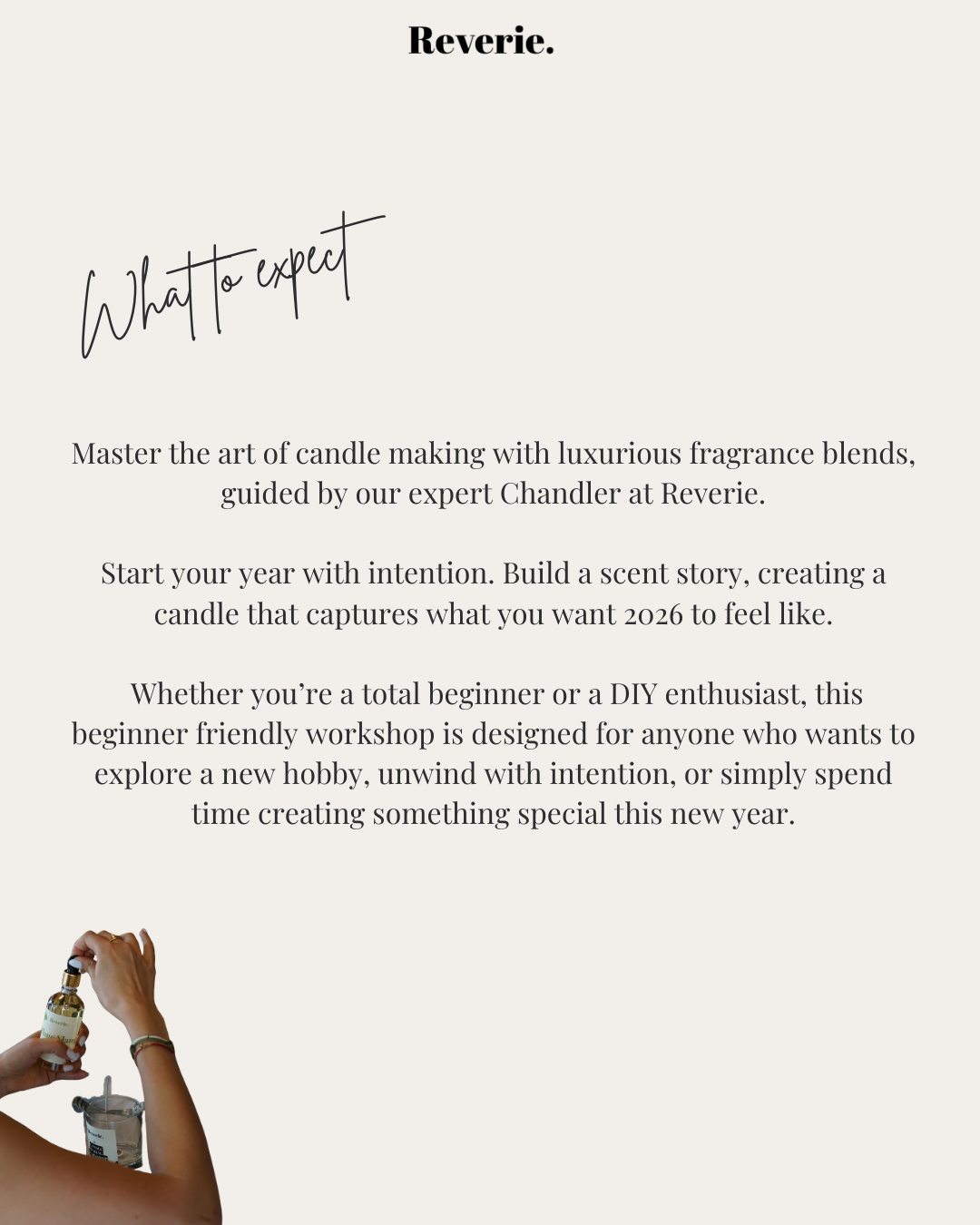 New Year Candle Making Workshop