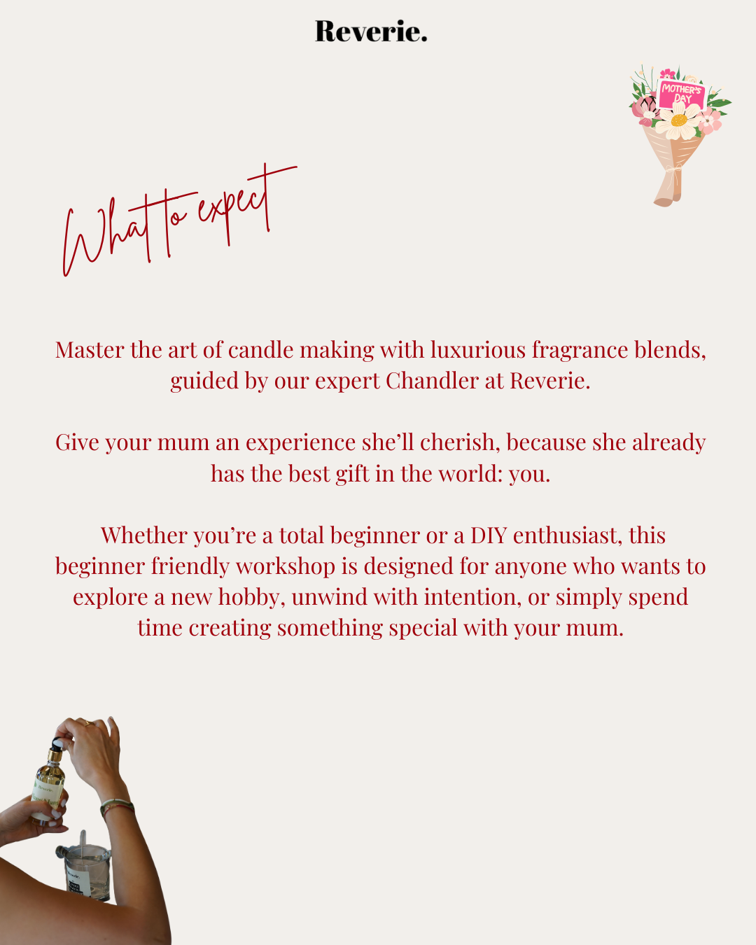 Mother's Day Candle Making Workshop