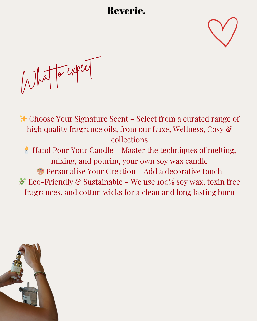 Valentine's Day Candle Making Workshop