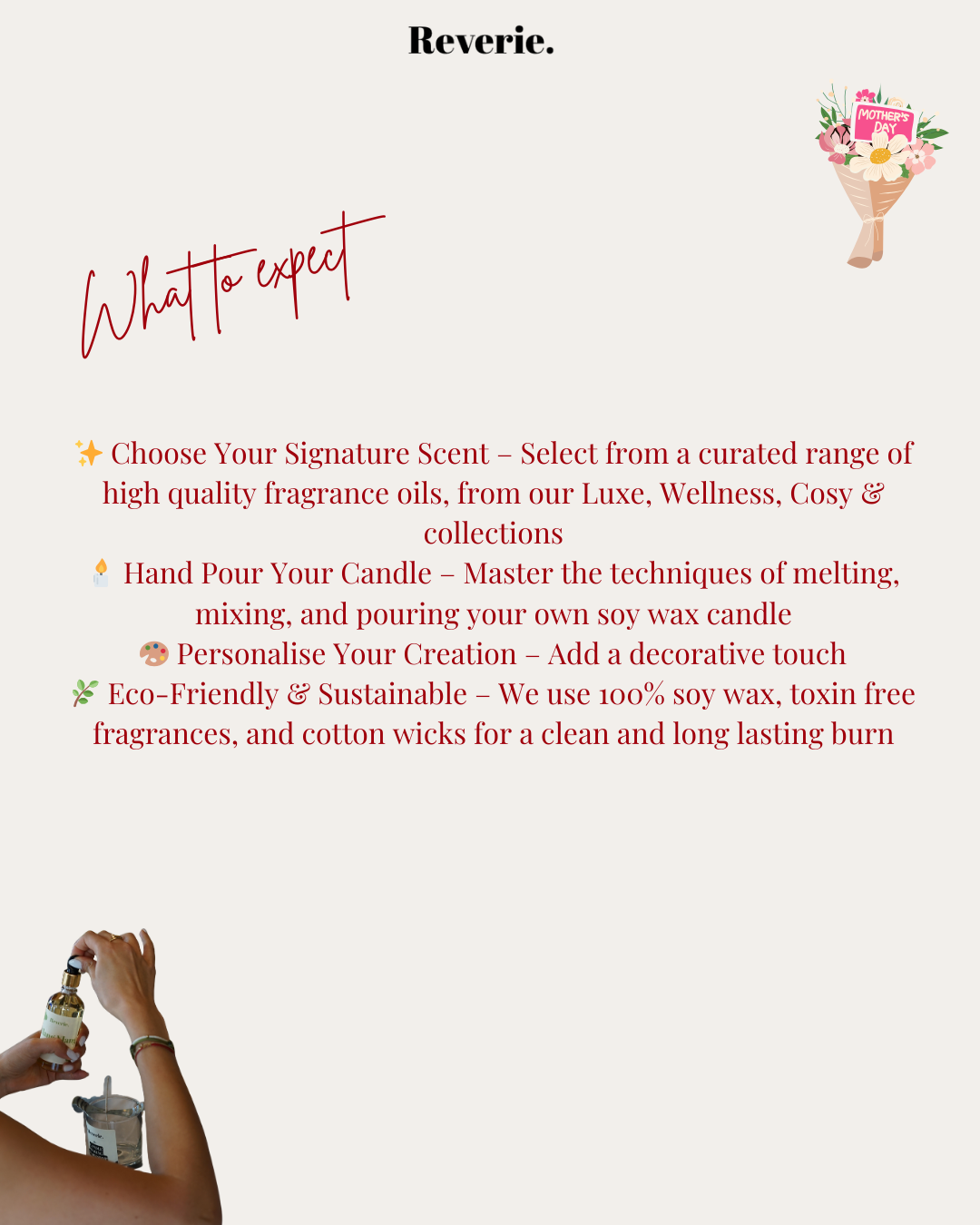 Mother's Day Candle Making Workshop